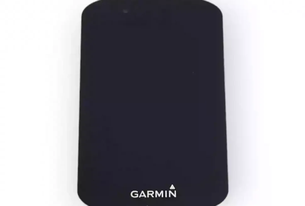 garmin bike computer with black screen