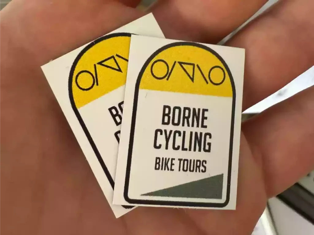 tiny Borne Cycling magnets