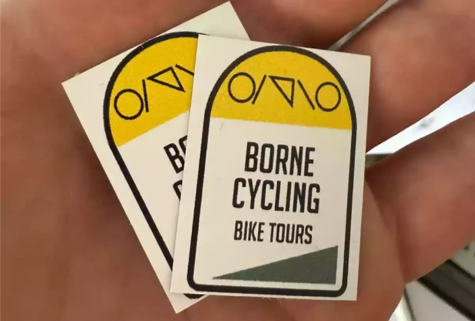 tiny Borne Cycling magnets